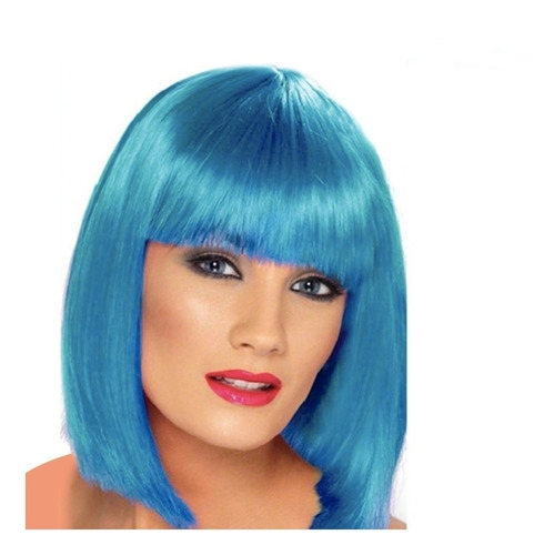PELUCA CARRE TURQUESA MM