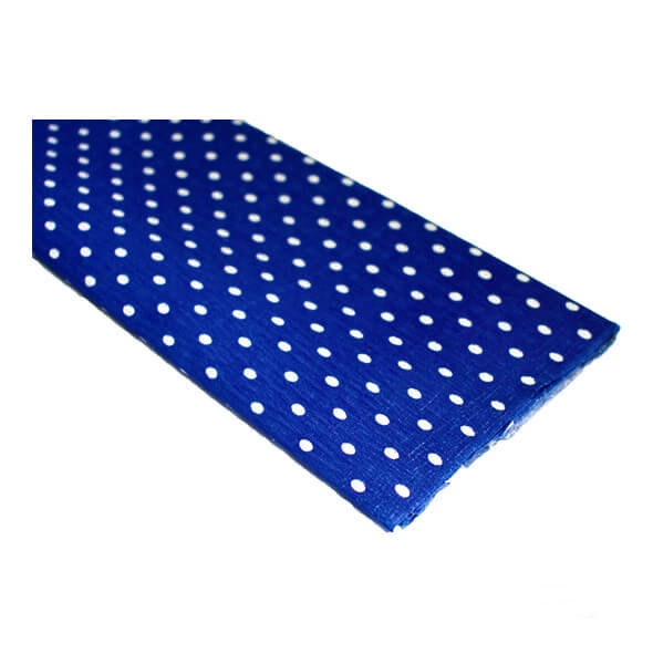 PAPEL CREPE LUNARES - AZUL