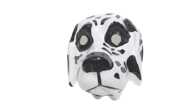 CARETA PLASTICA ANIMAL DALMATA