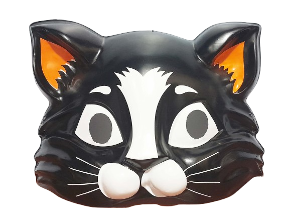 CARETA PLASTICA ANIMAL GATO