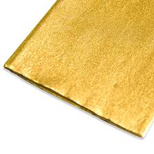 PAPEL CREPE METAL DORADO CBX