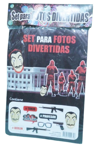 CARTELES PARA FIESTA X12 CASA PAPEL