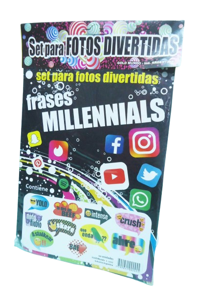 CARTELES PARA FIESTA X12 MILLENIALS