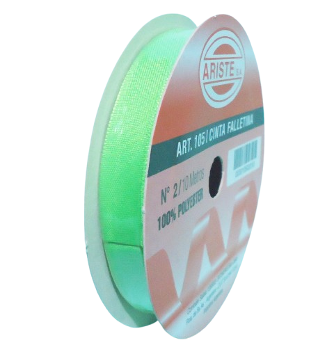 CINTA FALLETINA Nº2 x 10 MTS VERDE MAN