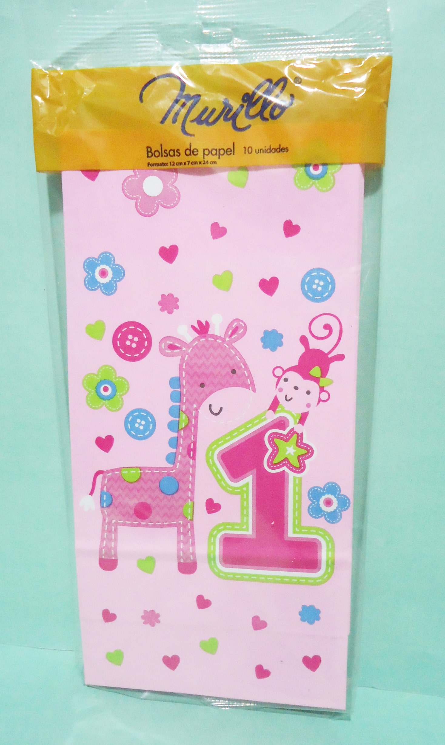 BOLSITA X10 PRIMER AÑITO ROSA BRANDFEST