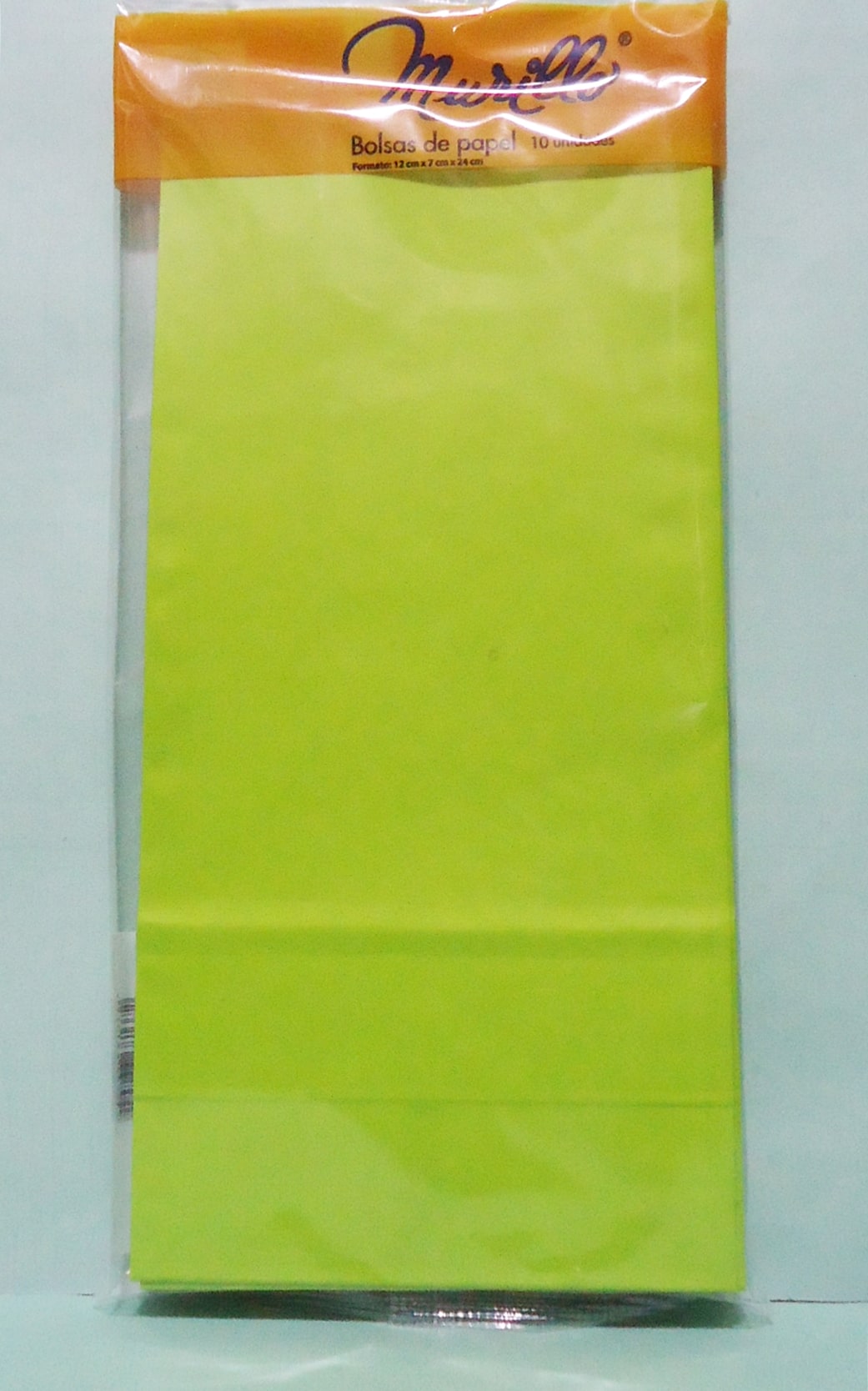 BOLSITA x10 VERDE MANZANA MURILLO