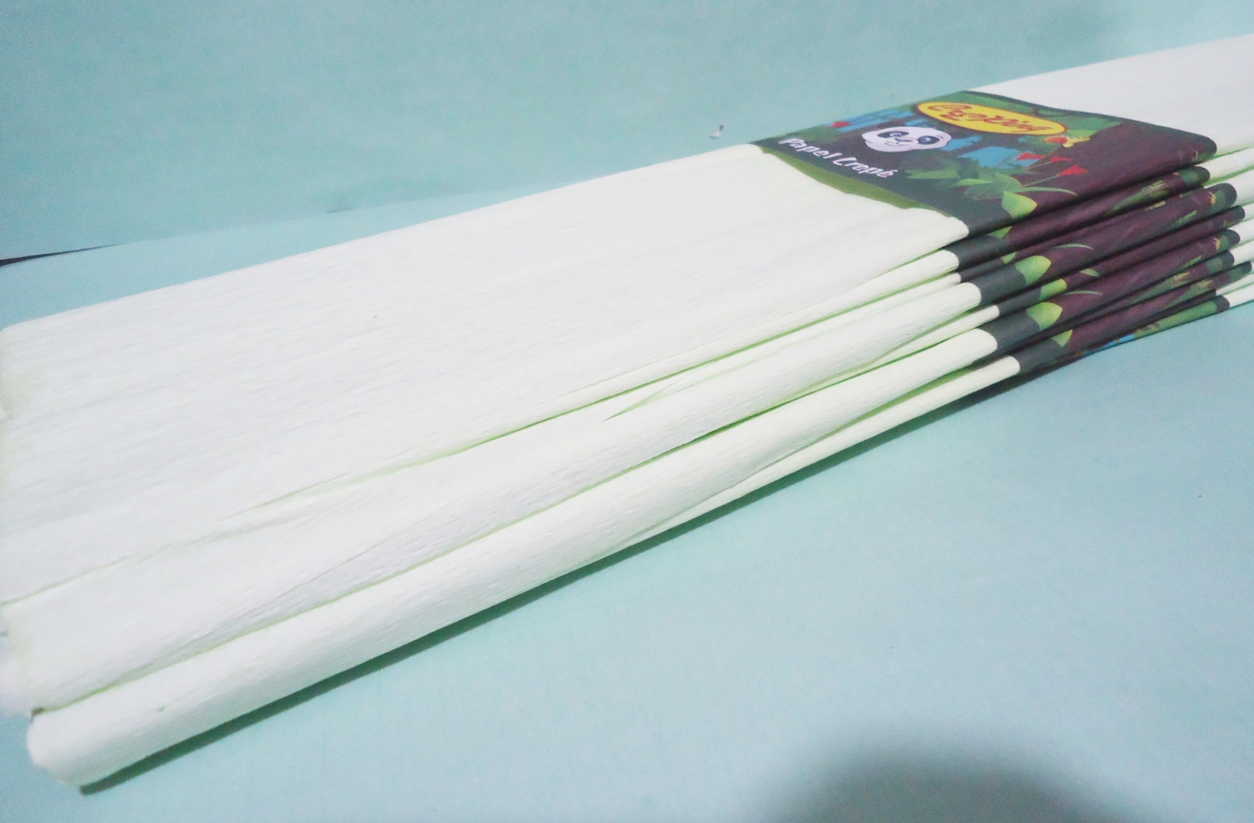 PAPEL CREPE PACK X10 PASTEL AMARILLO
