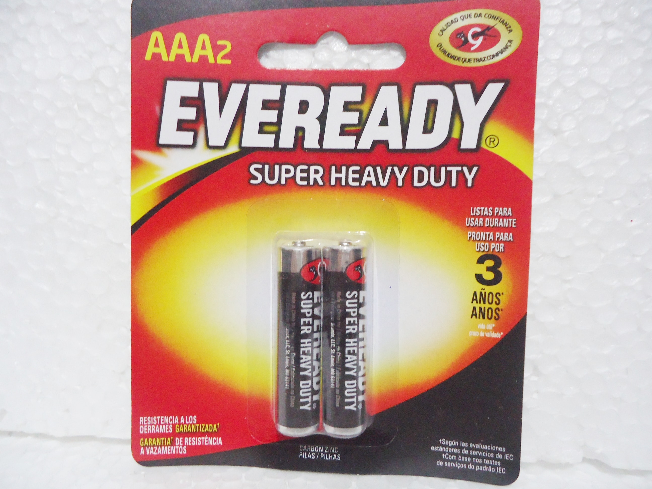 PILA EVEREADY DE CARBON CHICA (AAA)