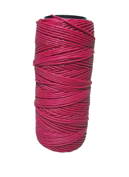 HILO ENCERADO x70 MTS ROJO