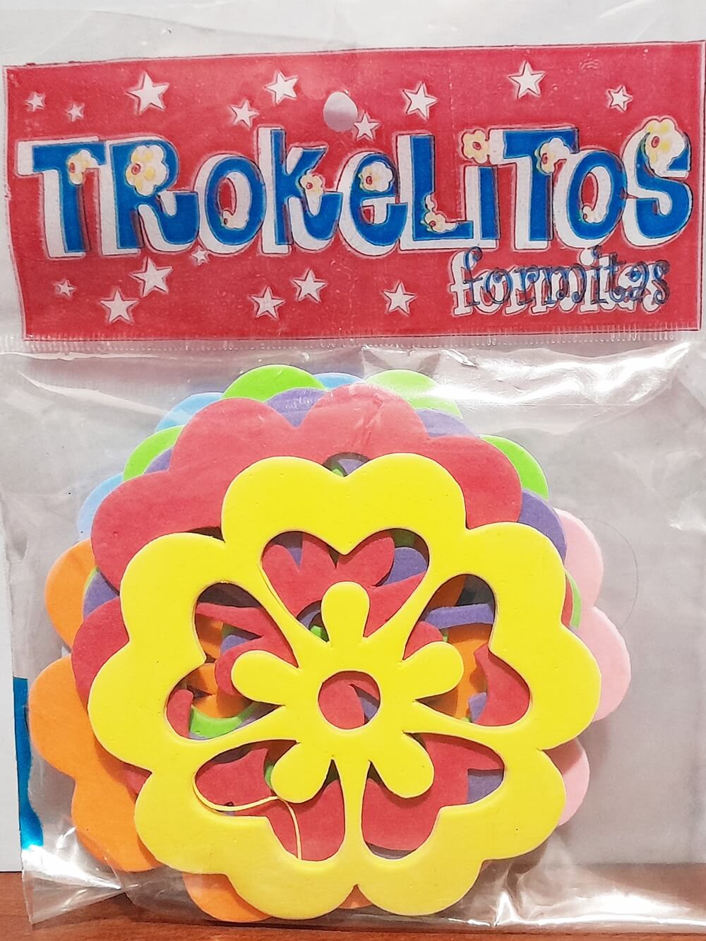 FORMITA GOMA EVA TROKELITOS FLOR X8 CALA
