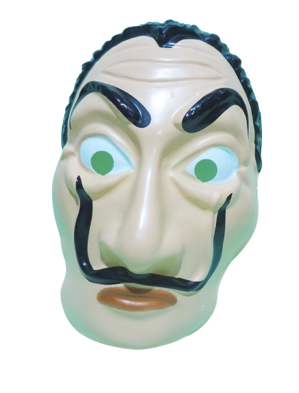 CARETA PLASTICA CASA DE PAPEL