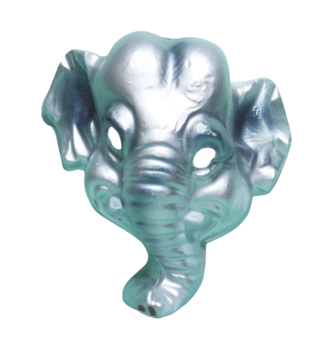 CARETA PLASTICA ANIMAL ELEFANTE