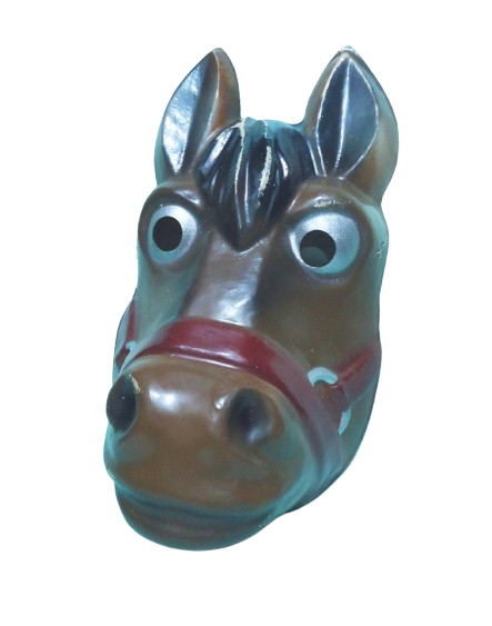 CARETA PLASTICA ANIMAL CABALLO