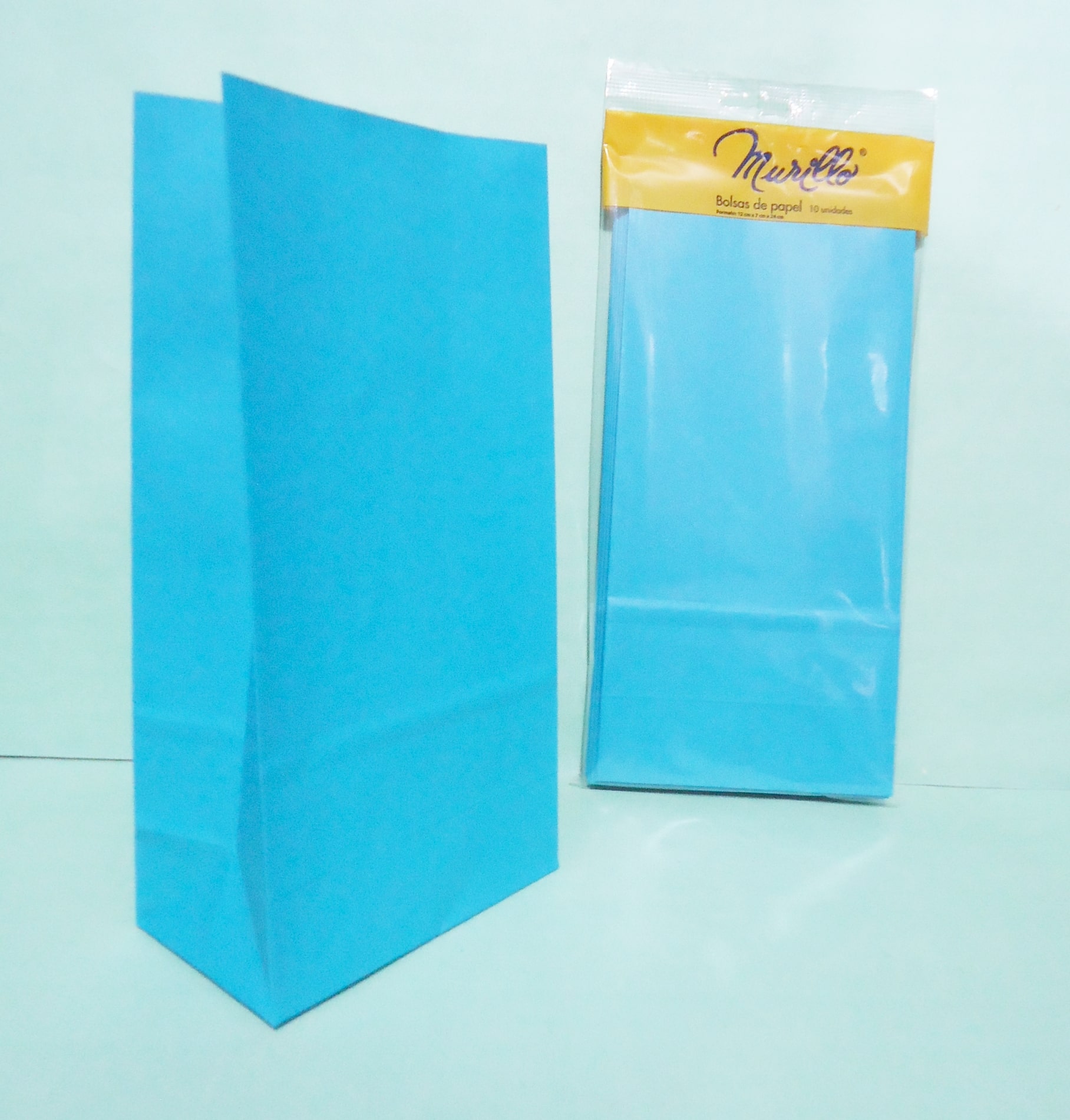 BOLSITA x10 TURQUESA MURILLO