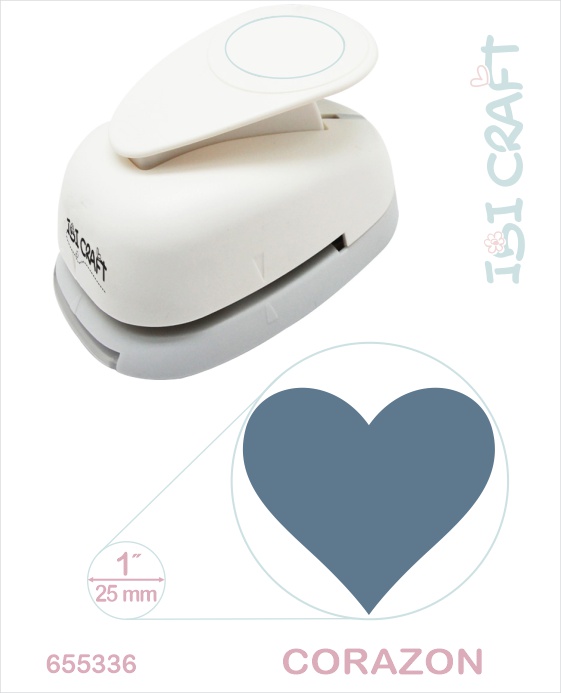 PERFORADORA CORAZON 2.6CM IBI 655336