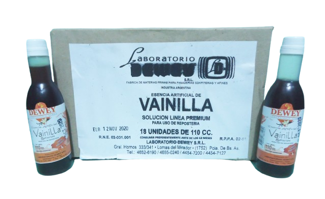 ESENCIA VAINILLA DEWEY 110cc x18