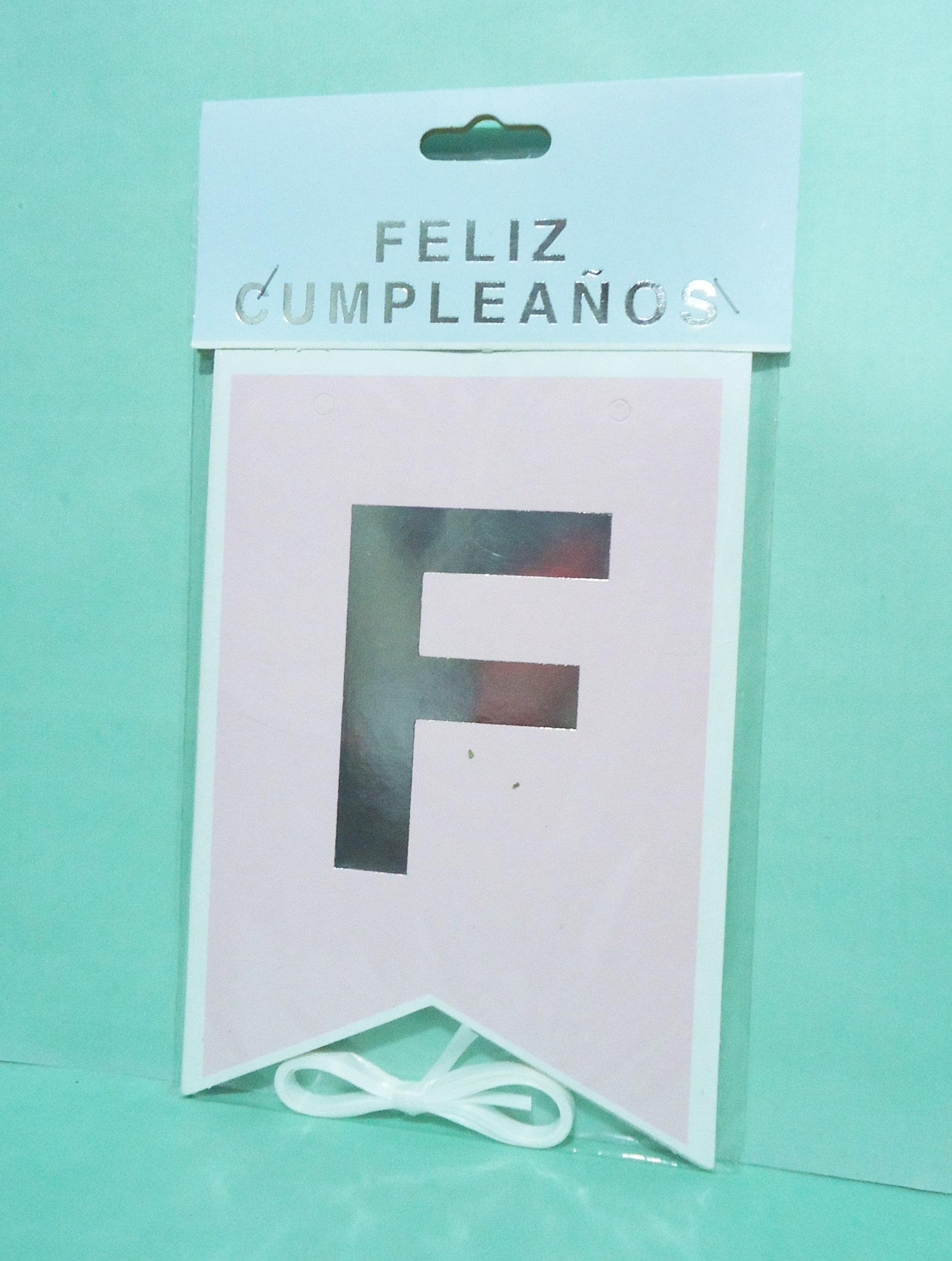 BANDERIN FELIZ CUMPLEAÑOS PASTEL MUL G.M