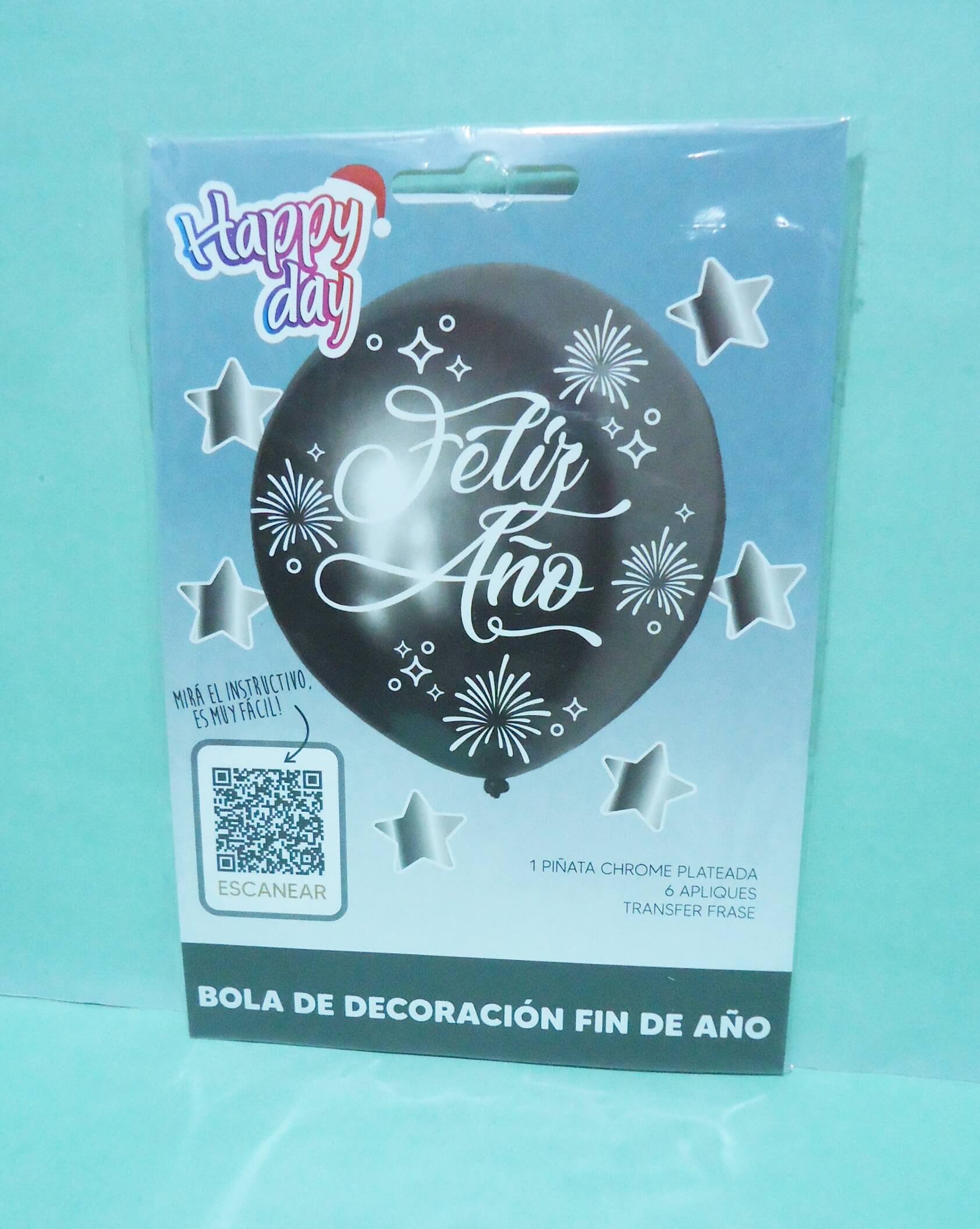 GLOBO SET FELIZ NAVIDAD HAPPY DAY
