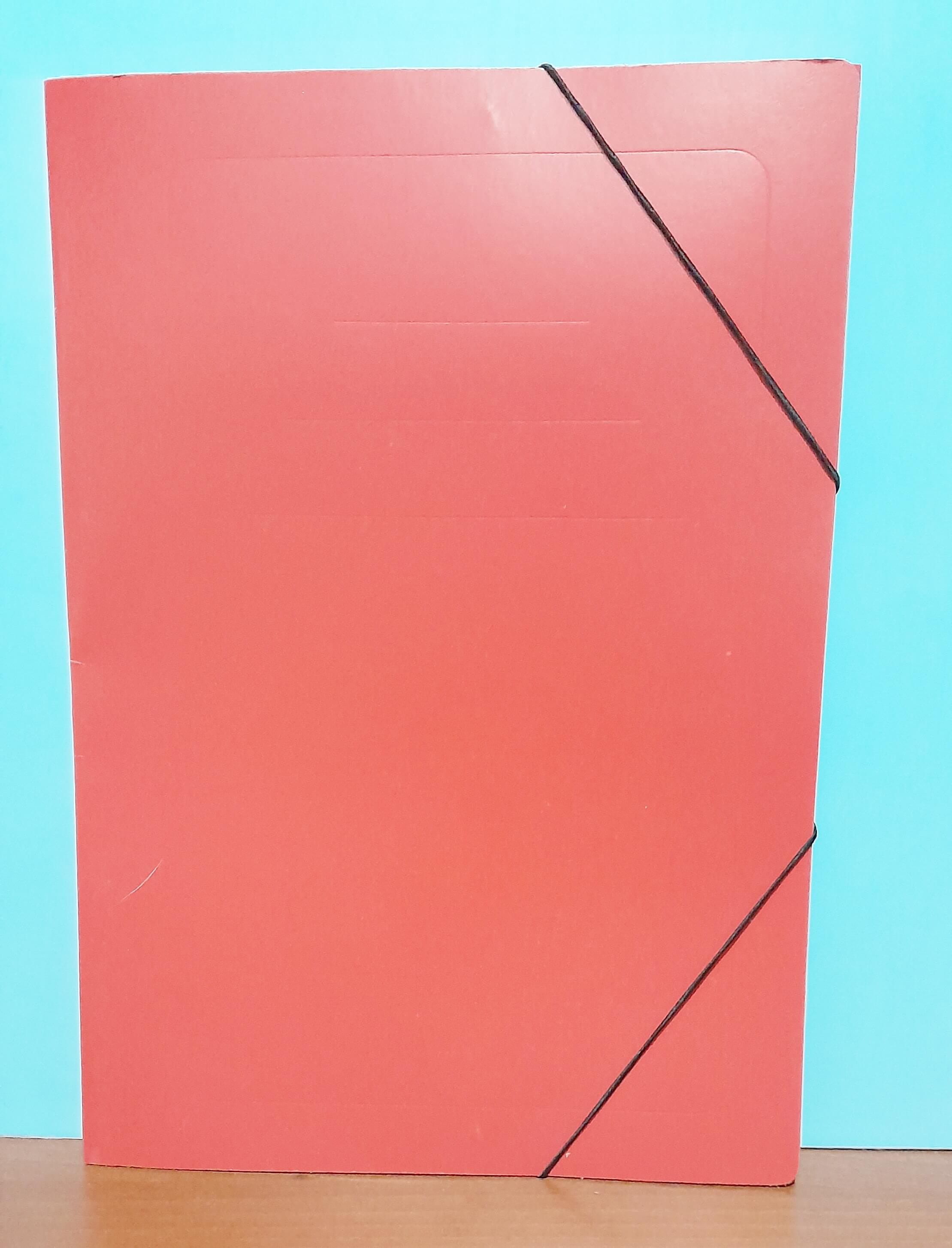 CARPETA 3 SOLAPAS CARTON OFICIO ROJO