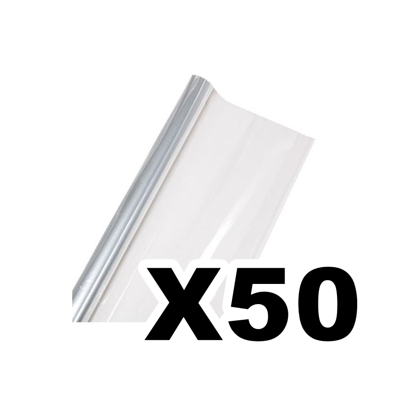 PAPEL CELOFAN TRANSPARENTE 55X90 X50UN