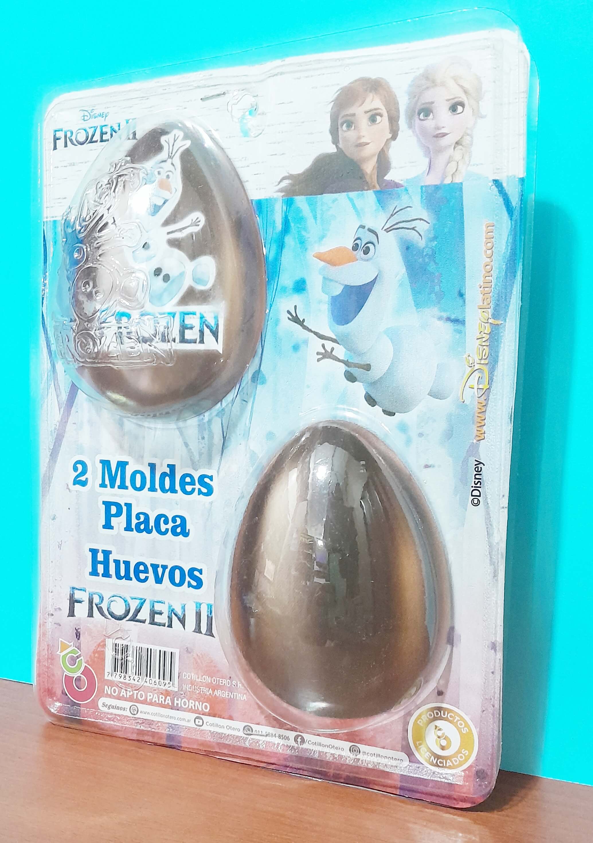 MOLDE PLACA HUEVO x2 OTERO FROZEN