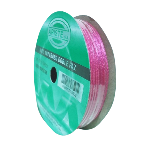 CINTA RASO Nº0 x 50mt FUCSIA