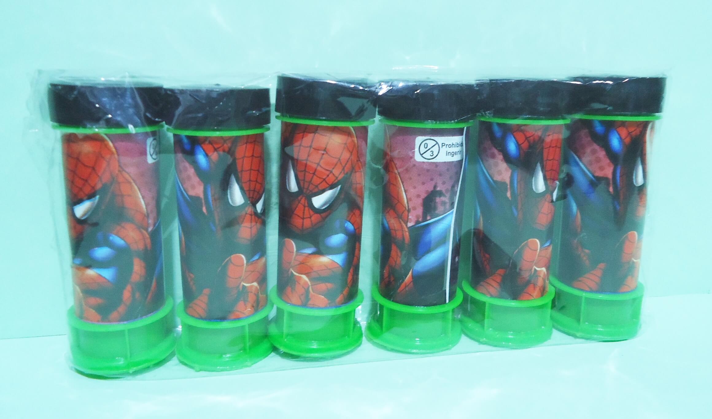 BURBUJERO SPIDERMAN X6