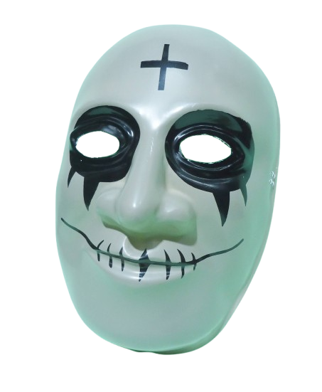 CARETA PLASTICA CROSS MARRON TERROR