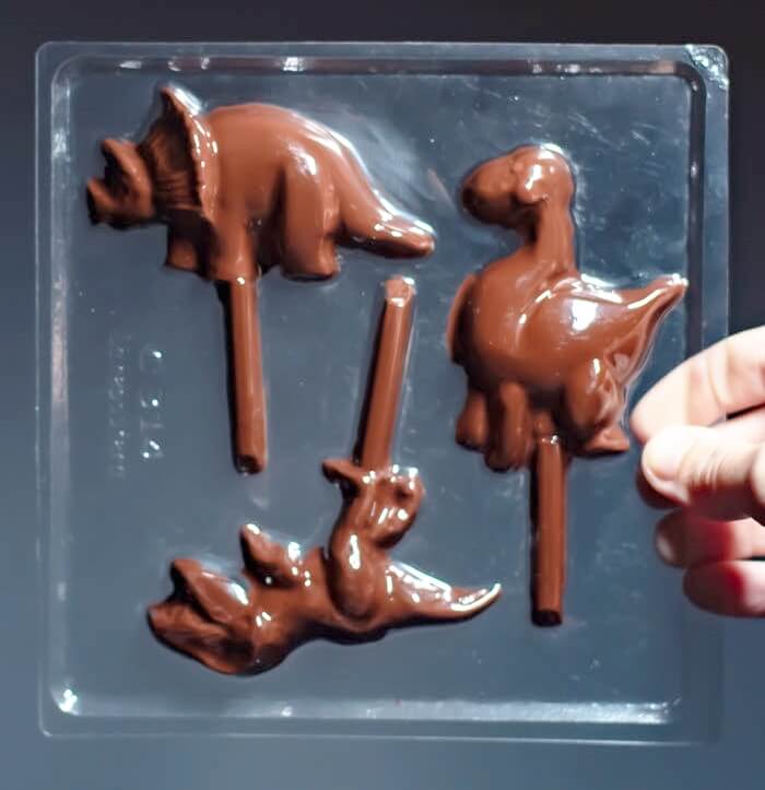 MOLDE PLACA CHUPETIN DINO C314