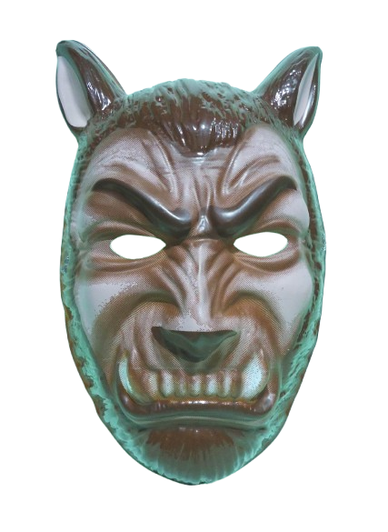 CARETA PLASTICA HOMBRE LOBO