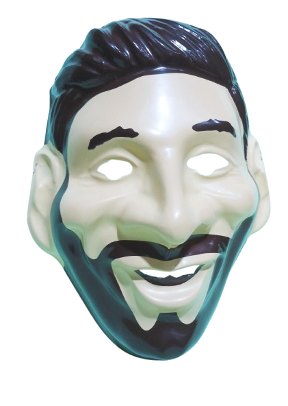 CARETA PLASTICA MESSI