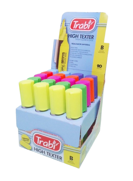 RESALTADOR TRABI H.TEX X20 CAJA