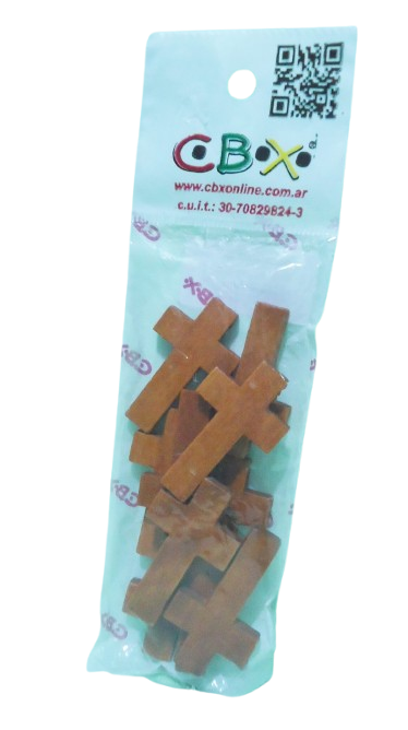 CRUZ MADERA  X10 UNID  4.2X2.5