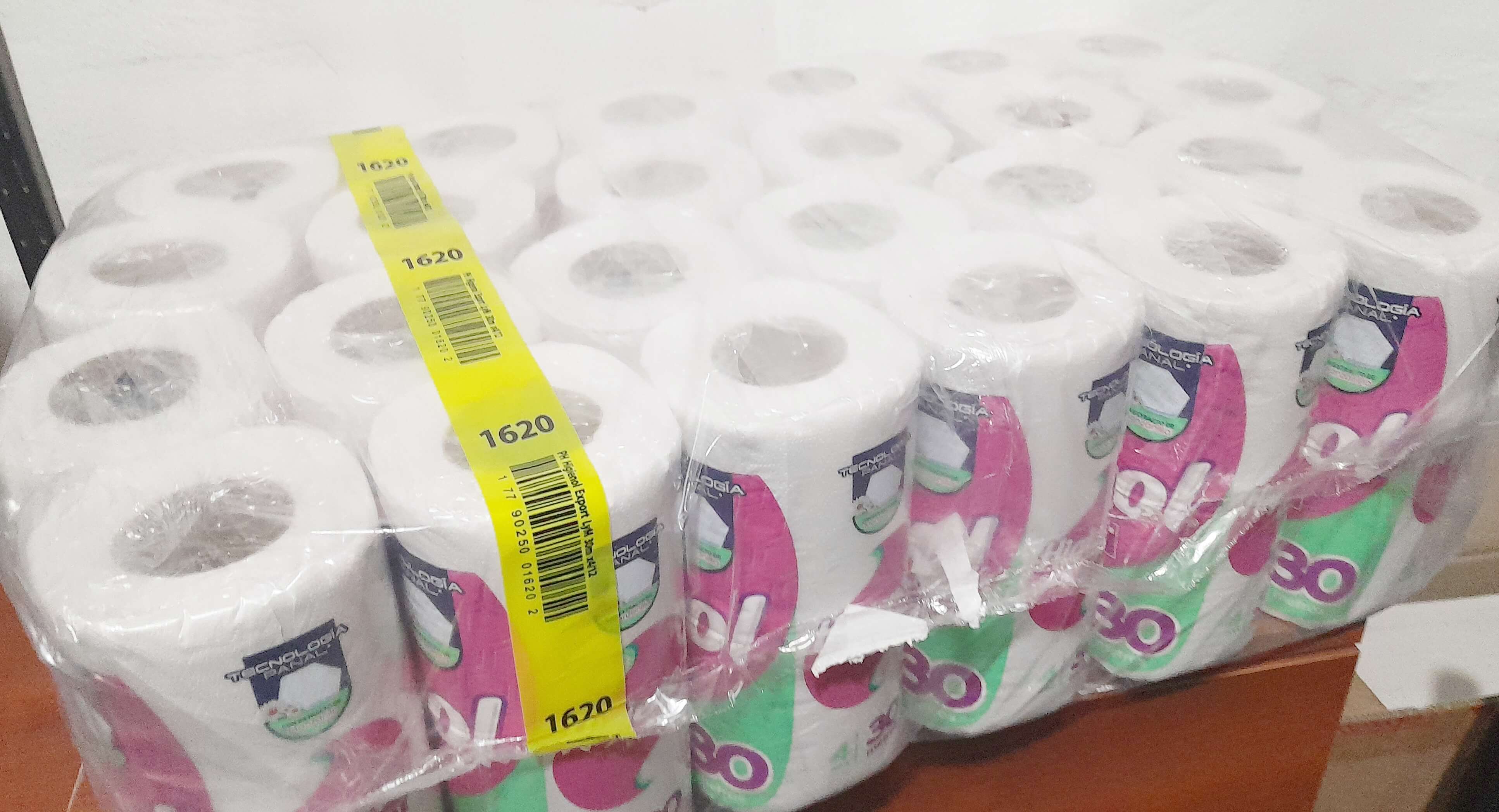PAPEL HIGIENICO HIGIENOL FRES 4x30 BUx12