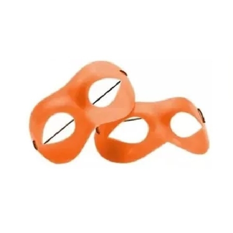 ANTIFAZ RIGIDO PLASTICO NARANJA-DORADO