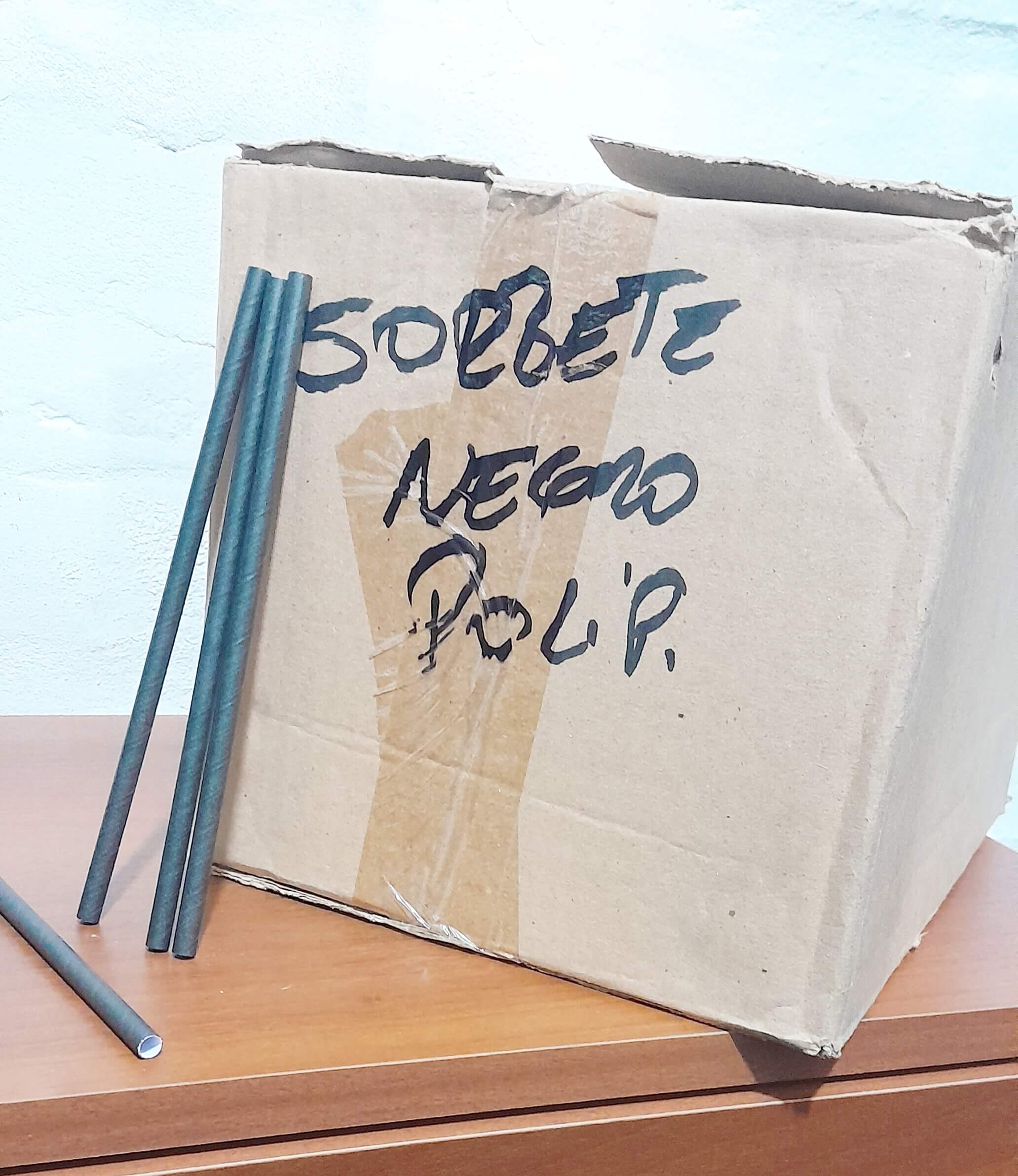 SORBETE POLIPAPEL NEGRO 6ml x1000 CAJA