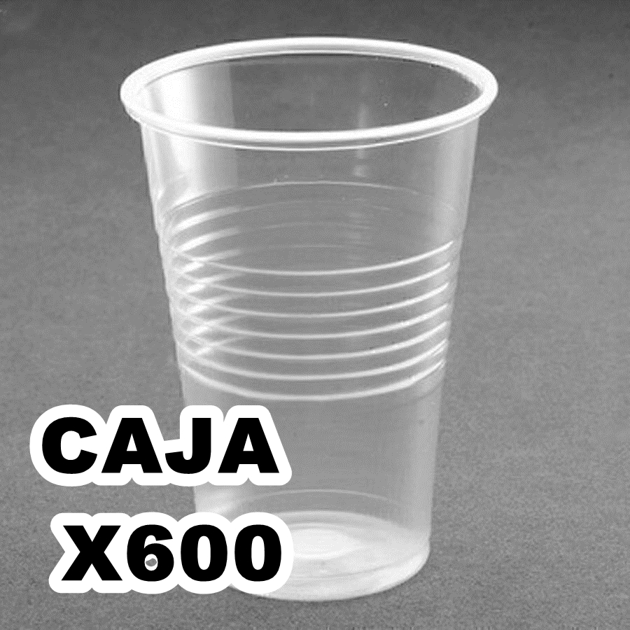 VASO 1000cc CC CRISTAL CAJA x 600