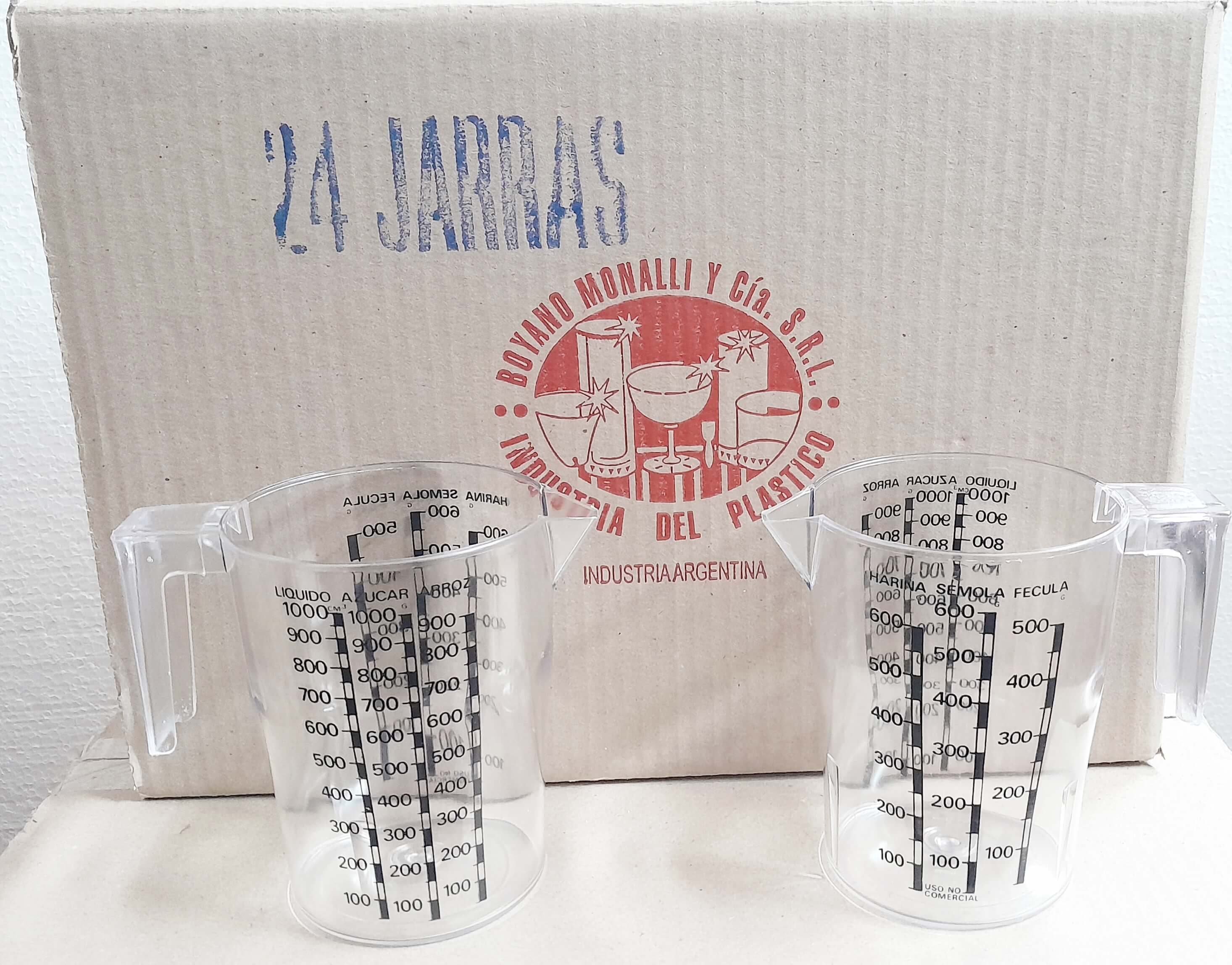 JARRA GRADUADA CAJA x24