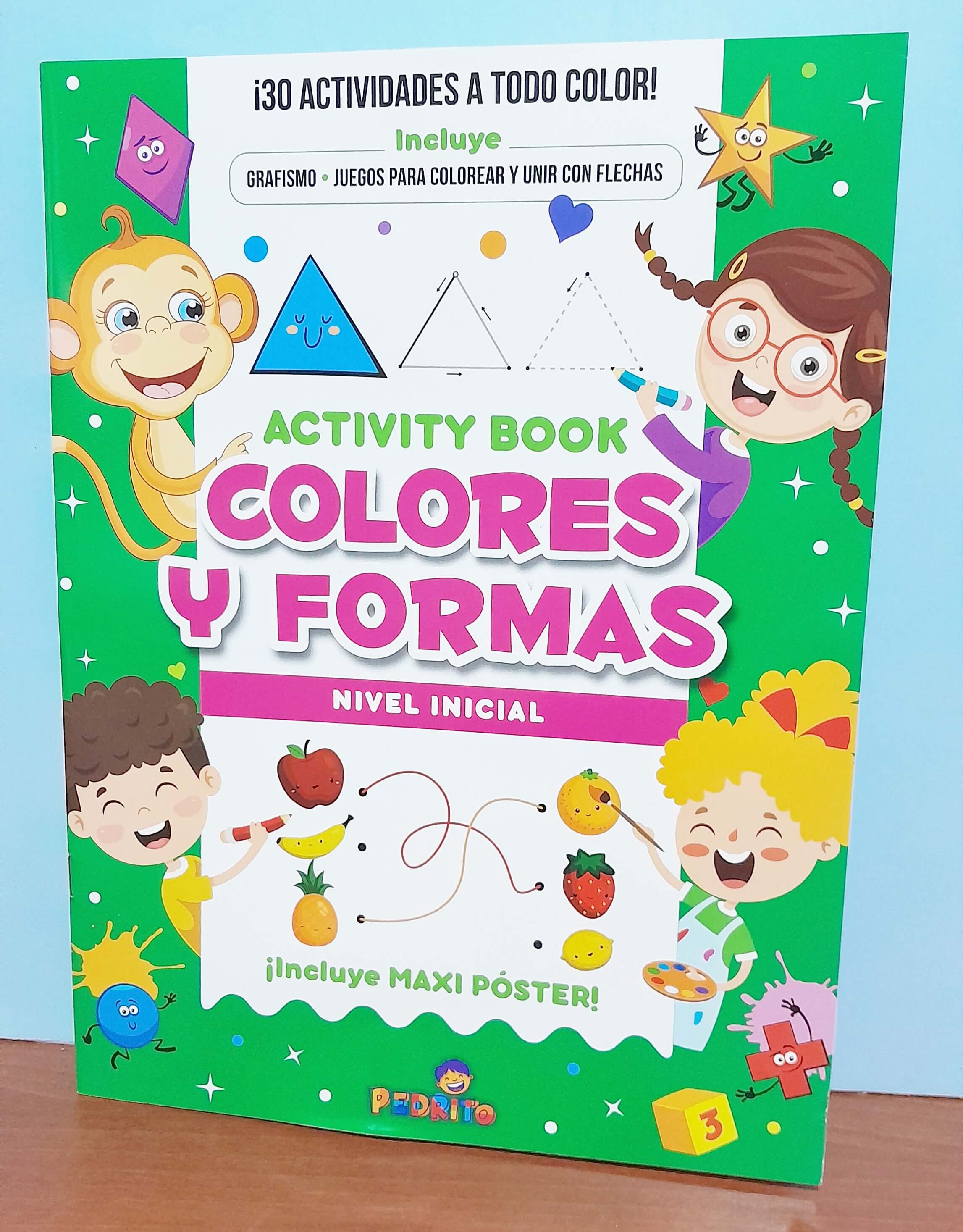 LIBRO APOYO ESCOLAR COLORES Y FORMAS