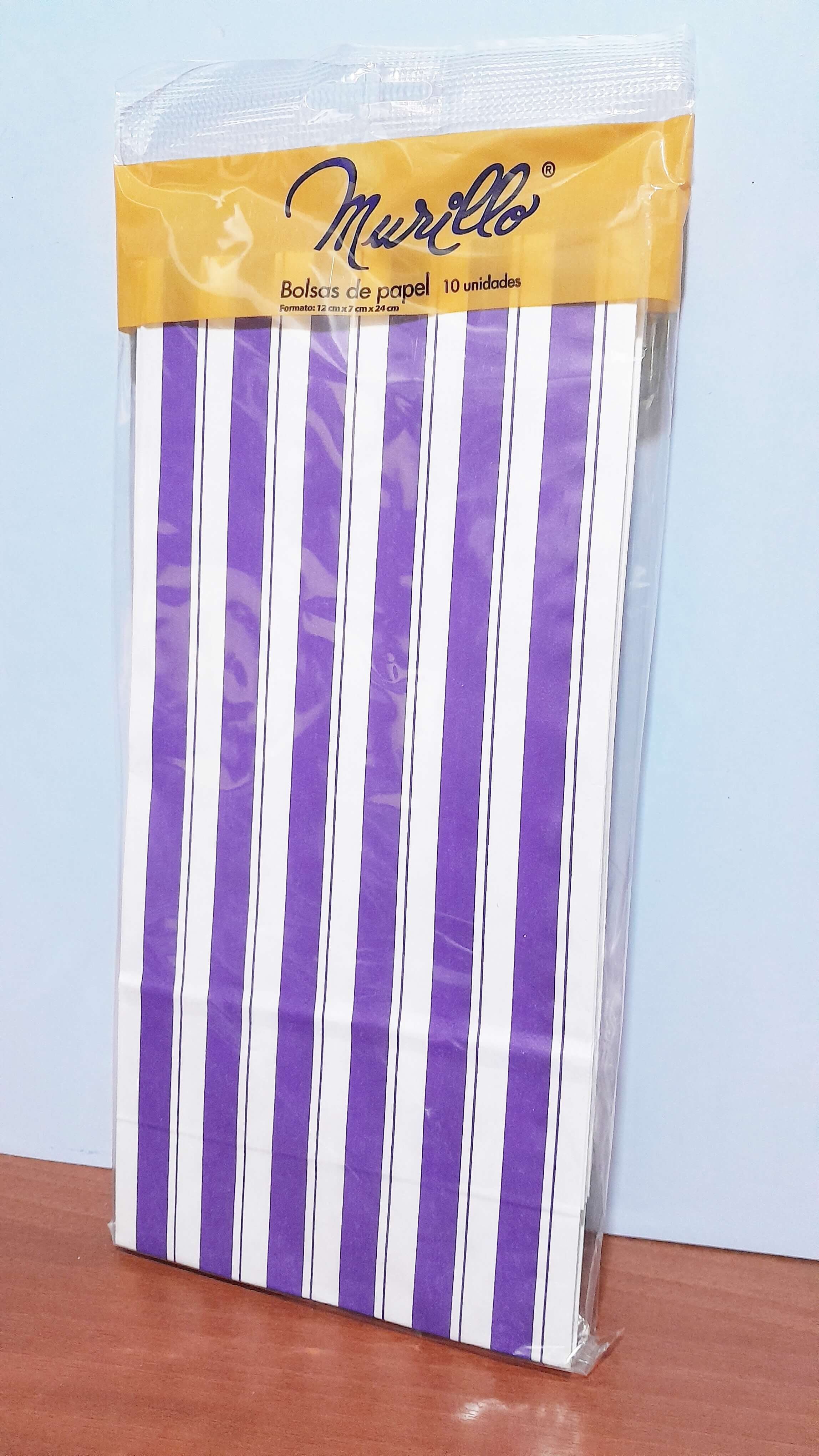 BOLSITA x10 RAYA VIOLETA MURILLO