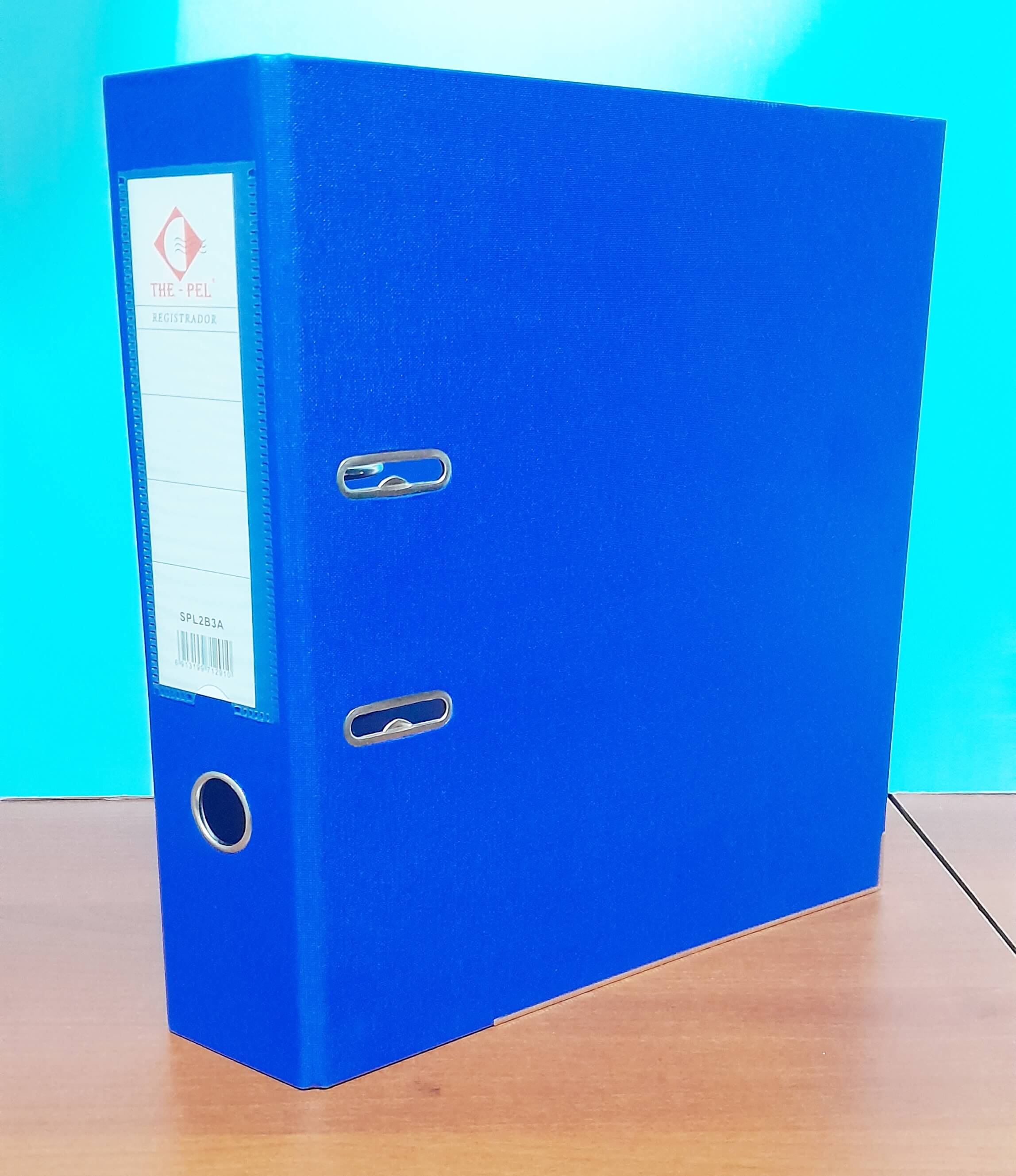 BIBLIORATO A4 CARTOPEL AZUL