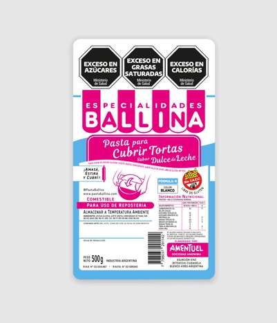 COBERTURA BALLINA x500gr H DDLECHE