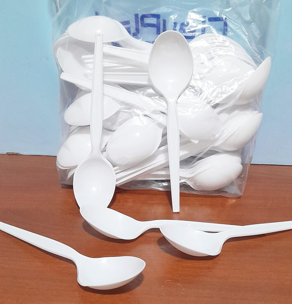 CUCHARA SOPERA BLANCO x96
