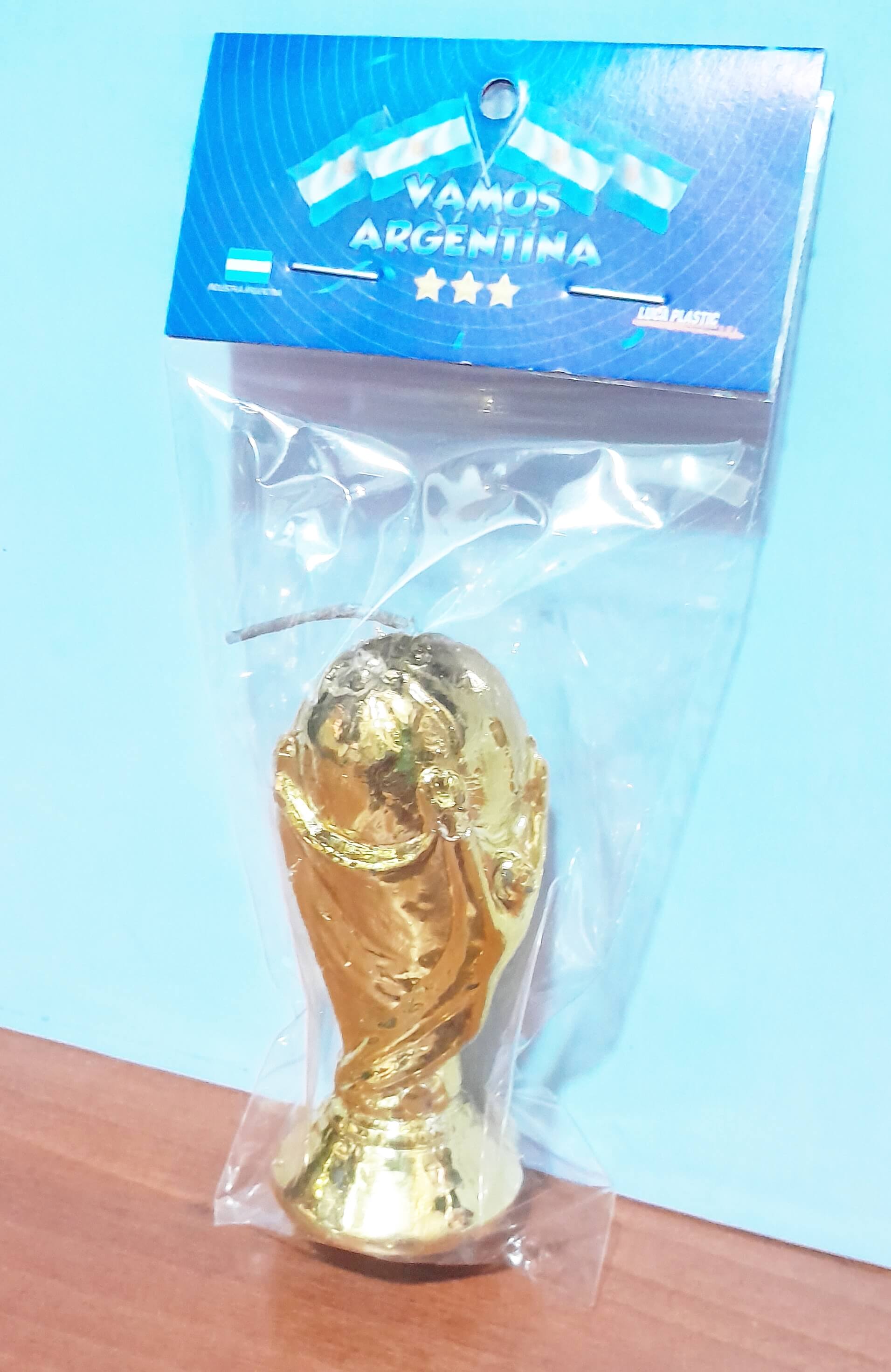 VELA COPA DEL MUNDO L.PLASTIC