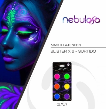 MAQUILLAJE ARTE LIGHT x6 NEON (12gr)