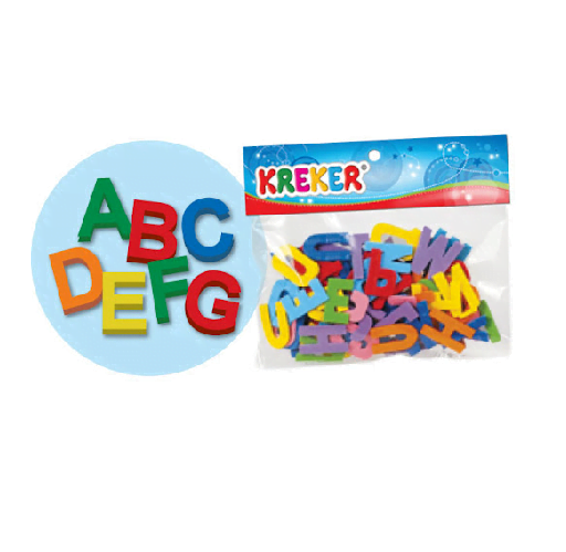 FORMITA GOMA EVA LETRAS KREKER X58ART348