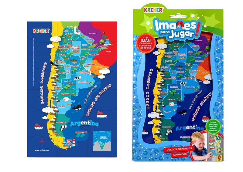 MAPA GOMA EVA IMANTADO KREKER