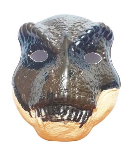 CARETA PLASTICA ANIMAL DINOSAURIO