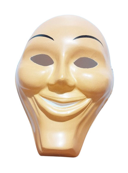 CARETA PLASTICA PURGA SONRISA