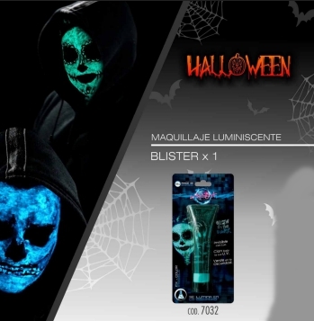 MAQUILLAJE GLOW IN THE DARK ARTE LIGHT